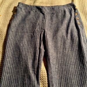 Wide leg dress pants